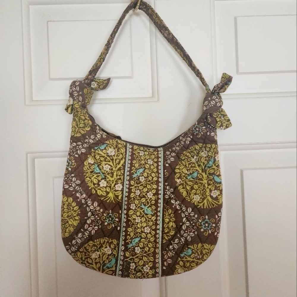 Olivia sitting in a tree retired Vera Bradley cottagecore shoulder bag